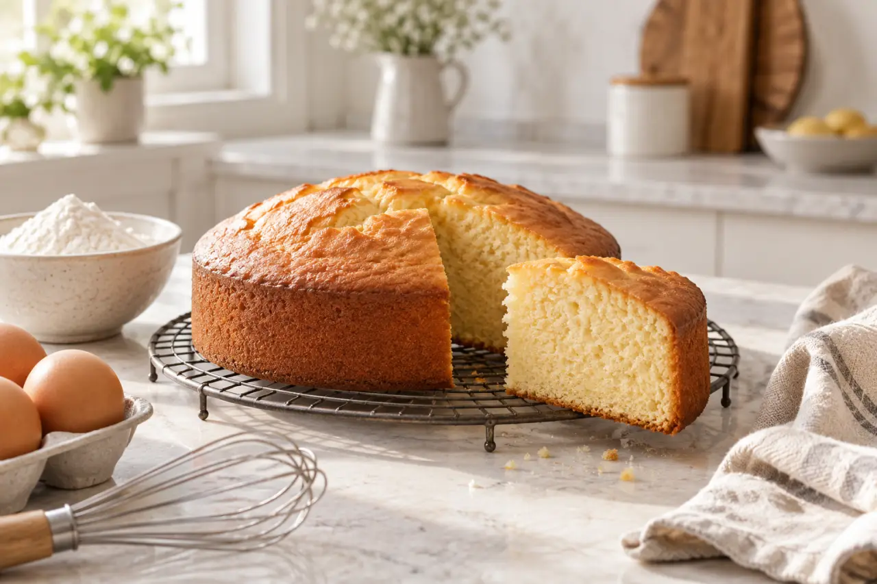 180 °C et 30 minutes pour un gâteau nature moelleux, sans grumeaux