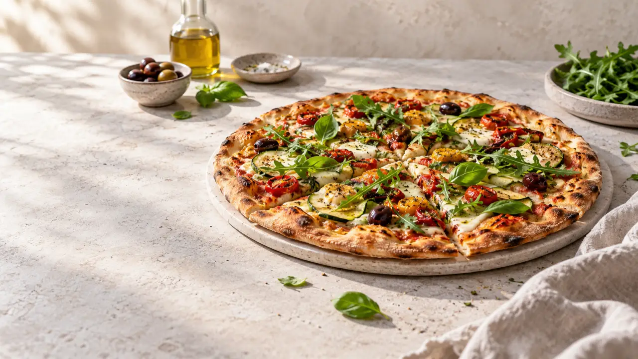 Pizza light : une pâte croustillante, moins de fromage et du goût à chaque bouchée