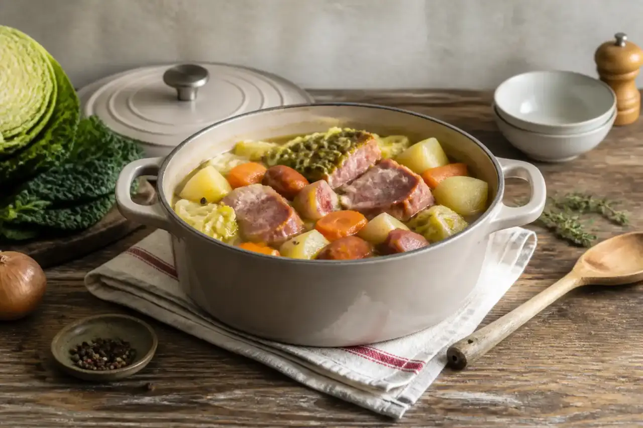 Potée rapide au chou : la version cocotte prête en moins d'une heure