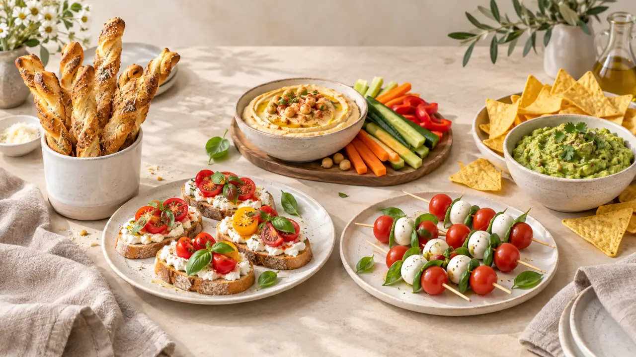 5 recettes d’apéro rapide pour remplir la table en 20 minutes