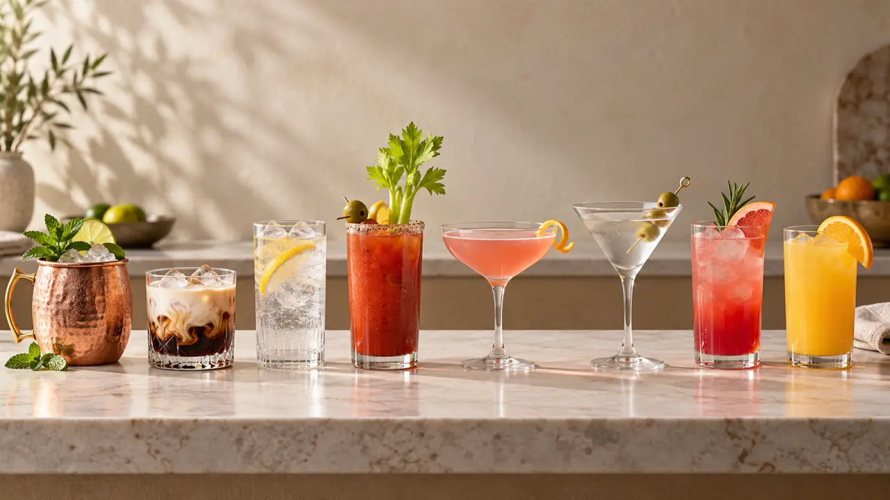 Cocktails simples à la vodka : 8 recettes, du Moscow Mule au White Russian