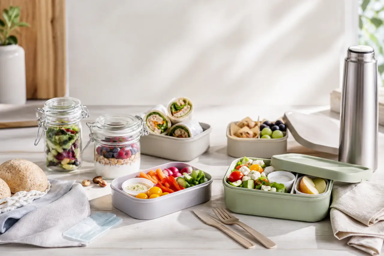 Repas froids à emporter qui tiennent jusqu’au déjeuner, salades, wraps et erreurs à éviter