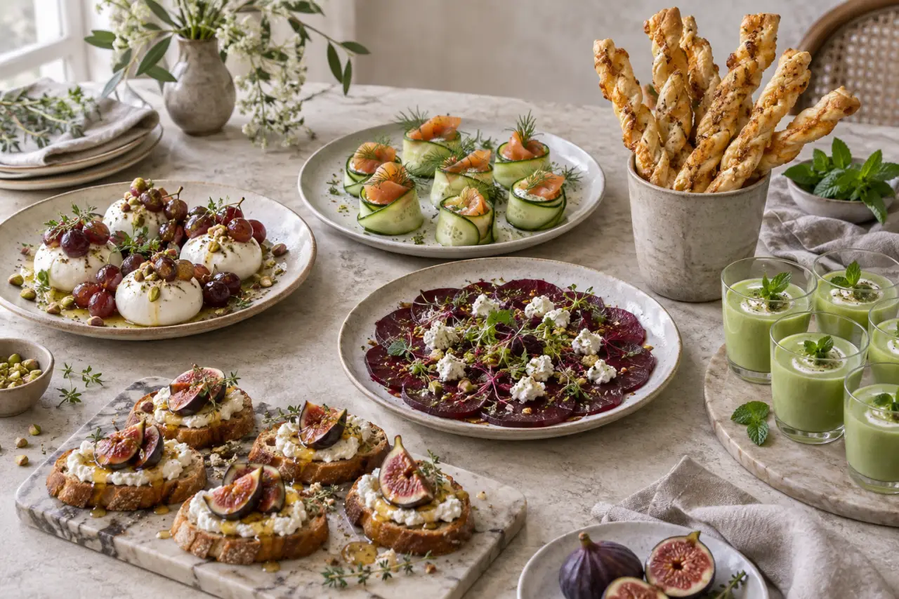 6 recettes d’entrées simples et originales pour impressionner sans passer des heures en cuisine