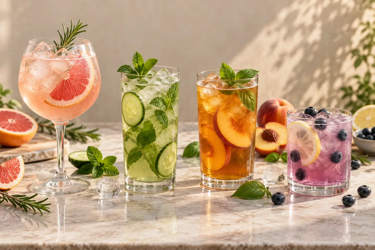 4 cocktails sans alcool originaux, frais et faciles à préparer