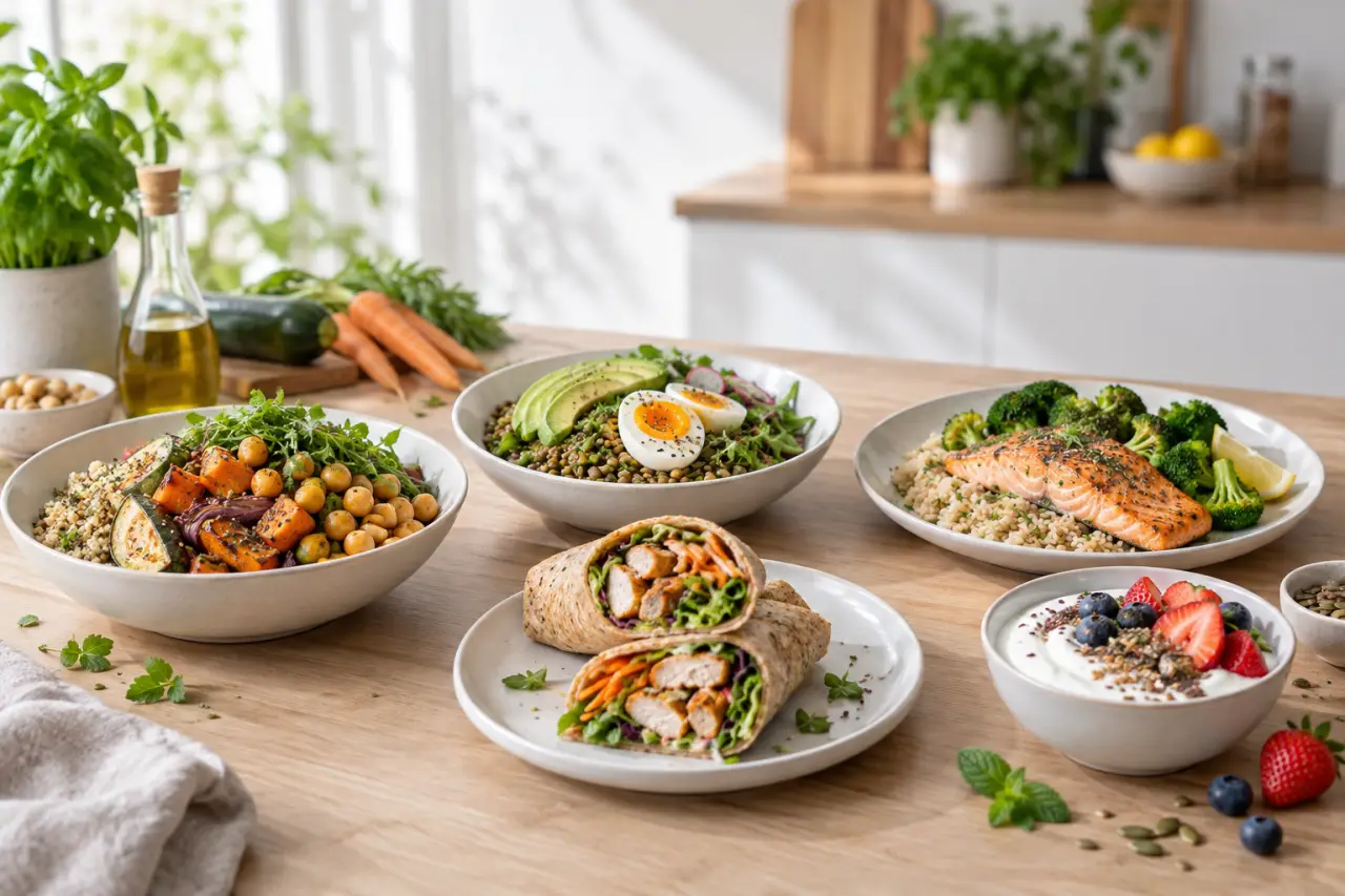 Des recettes healthy faciles pour des repas complets, de 5 à 25 minutes